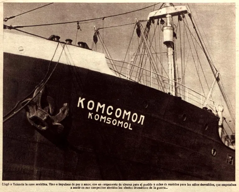 Soviet support: The Komsomol in Valencia