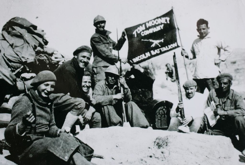 Tom Mooney Company from the Lincoln Battalion. Jarama, c. 1937. Photo: commons.wikimedia.org