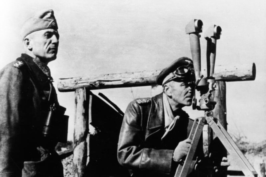 Friedrich Paulus und links Walther von Seydlitz-Kurzbach, Heeresgruppe B in Stalingrad