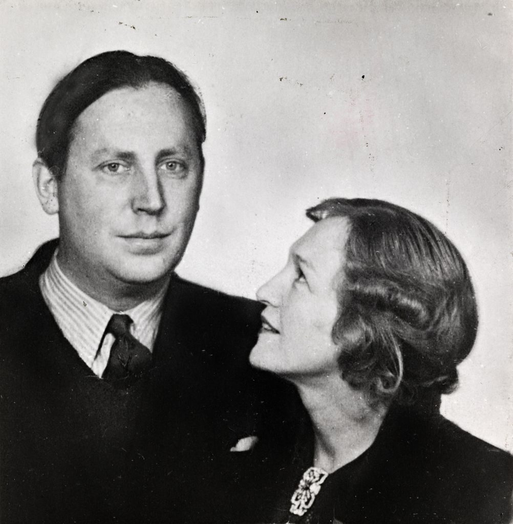 Portrætfoto af Nordahl og Gerd Grieg