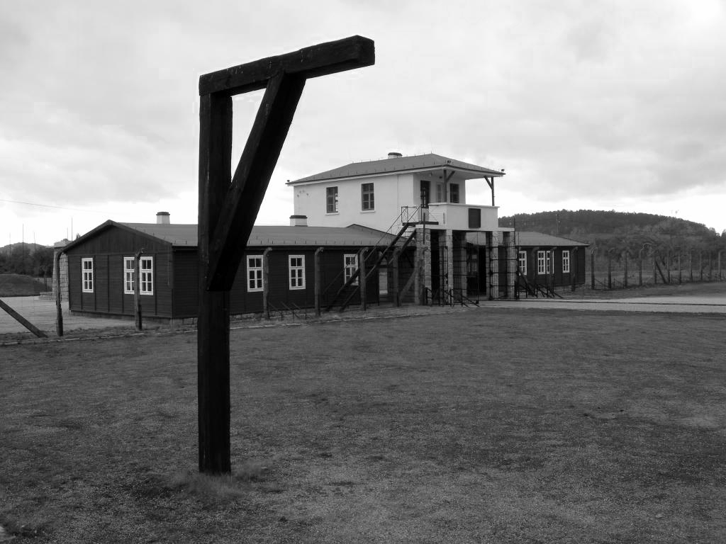 Camp de concentration Groß Rosen, entrée principale