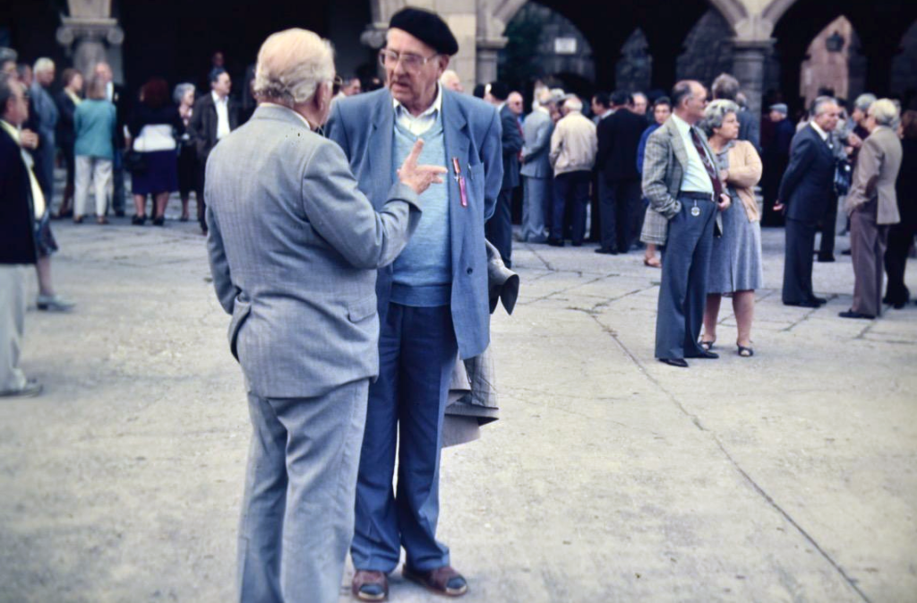Johan Kloostra en Leen Leen Triep in 1986 –de eerste grote reis naar Spanje