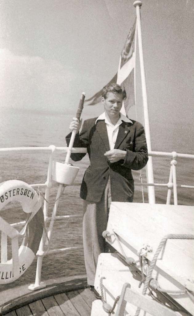 Karl Staf después de regresar de España aprox. 1939
